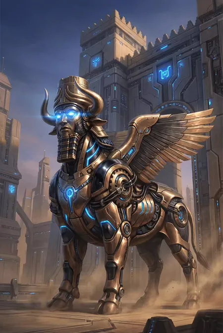 Lamassu Sentinel game artwork