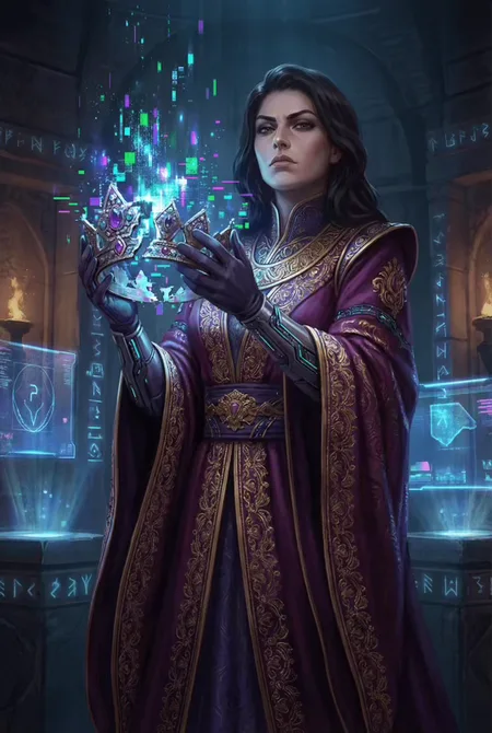 Queen Vashti game artwork