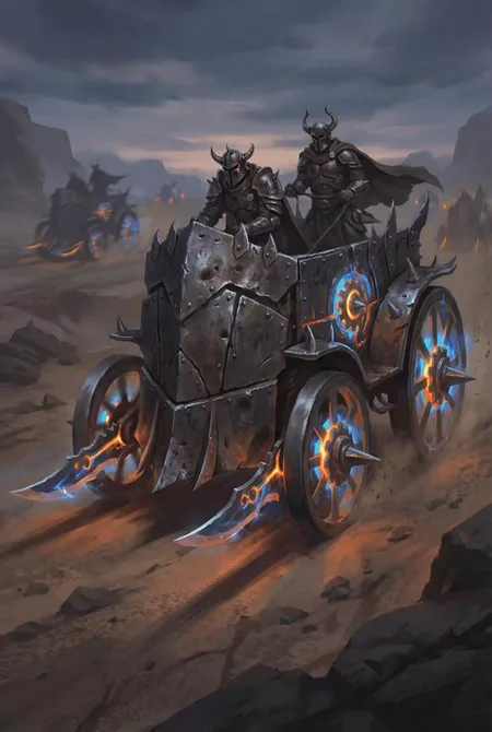 Iron Chariot game artwork